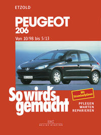 Vorderes Coverbild Peugeot 206 von 10/98 bis 5/13