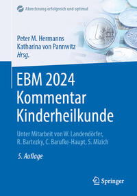 Vorderes Coverbild EBM 2024 Kommentar Kinderheilkunde