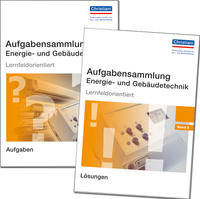 Vorderes Coverbild Aufgabensammlung Energie- und Gebäudetechnik Band 2
