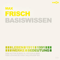 Vorderes Coverbild Max Frisch – Basiswissen