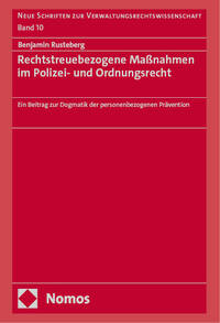 Vorderes Coverbild Rechtstreuebezogene Maßnahmen im Polizei- und Ordnungsrecht
