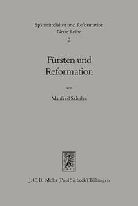 Vorderes Coverbild Fürsten und Reformation