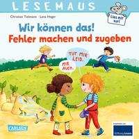 Vorderes Coverbild LESEMAUS 134: Wir können das! Fehler machen und zugeben
