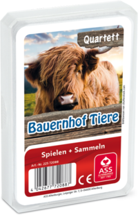 Vorderes Coverbild Tier-Quartett - Bauernhof Tiere