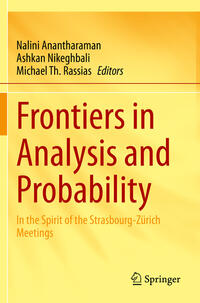 Vorderes Coverbild Frontiers in Analysis and Probability