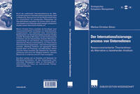 Vorderes Coverbild Der Internationalisierungsprozess von Unternehmen