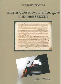 Vorderes Coverbild Beethovens Klaviertrios op. 70 und ihre Skizzen