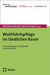 Vorderes Coverbild Wohlfahrtspflege im ländlichen Raum