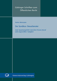 Vorderes Coverbild Der Syndikus-Steuerberater
