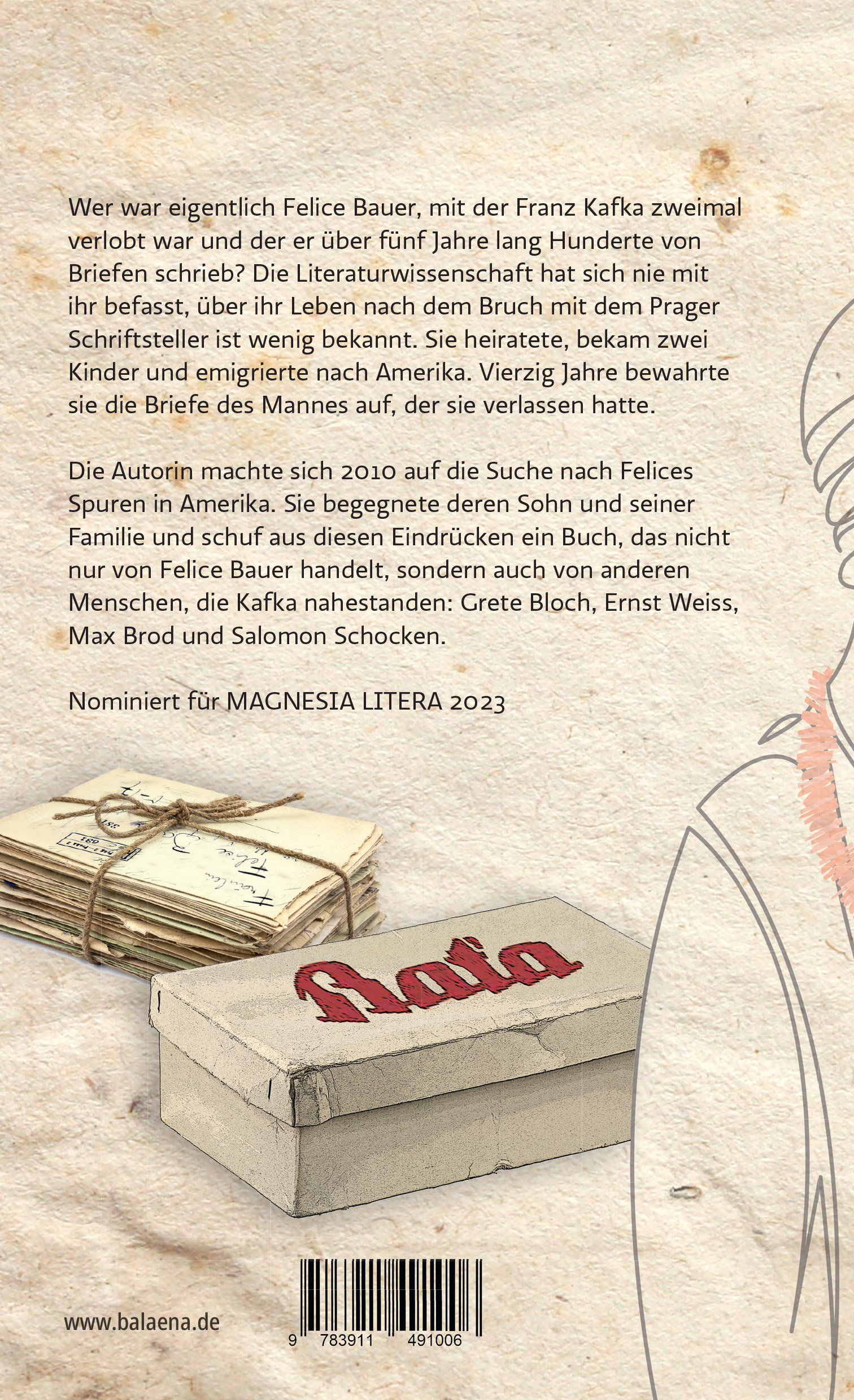 Rückseitencover Leben nach Kafka