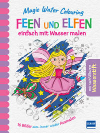 Vorderes Coverbild Magic Water Colouring - Feen und Elfen