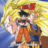 Vorderes Coverbild Dragon Ball Z Broschurkalender 2026