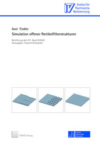 Vorderes Coverbild Simulation offener Partikelfilterstrukturen