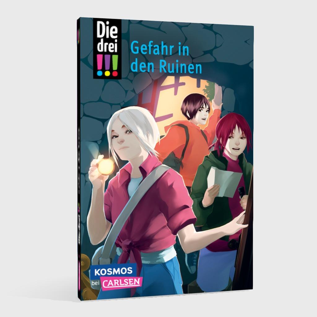 Beispielinhalt (Bild) Die drei !!!: Gefahr in den Ruinen