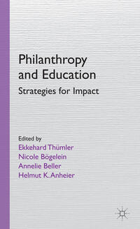 Vorderes Coverbild Philanthropy and Education