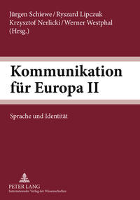 Vorderes Coverbild Kommunikation für Europa II