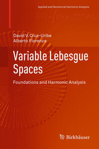 Vorderes Coverbild Variable Lebesgue Spaces