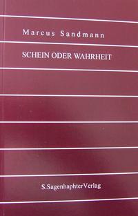 Vorderes Coverbild Schein oder Wahrheit