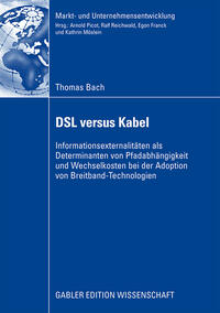 Vorderes Coverbild DSL versus Kabel