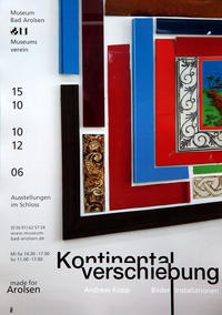 Vorderes Coverbild Andreas Kopp - Kontinentalverschiebung