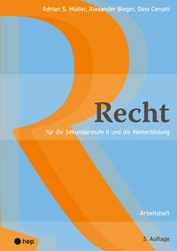 Vorderes Coverbild Recht Arbeitsheft
