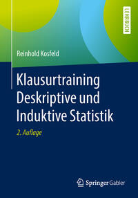 Vorderes Coverbild Klausurtraining Deskriptive und Induktive Statistik