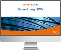 Vorderes Coverbild Bauordnung NRW online