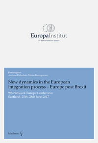 Vorderes Coverbild New dynamics in the European integration process - Europe post Brexit