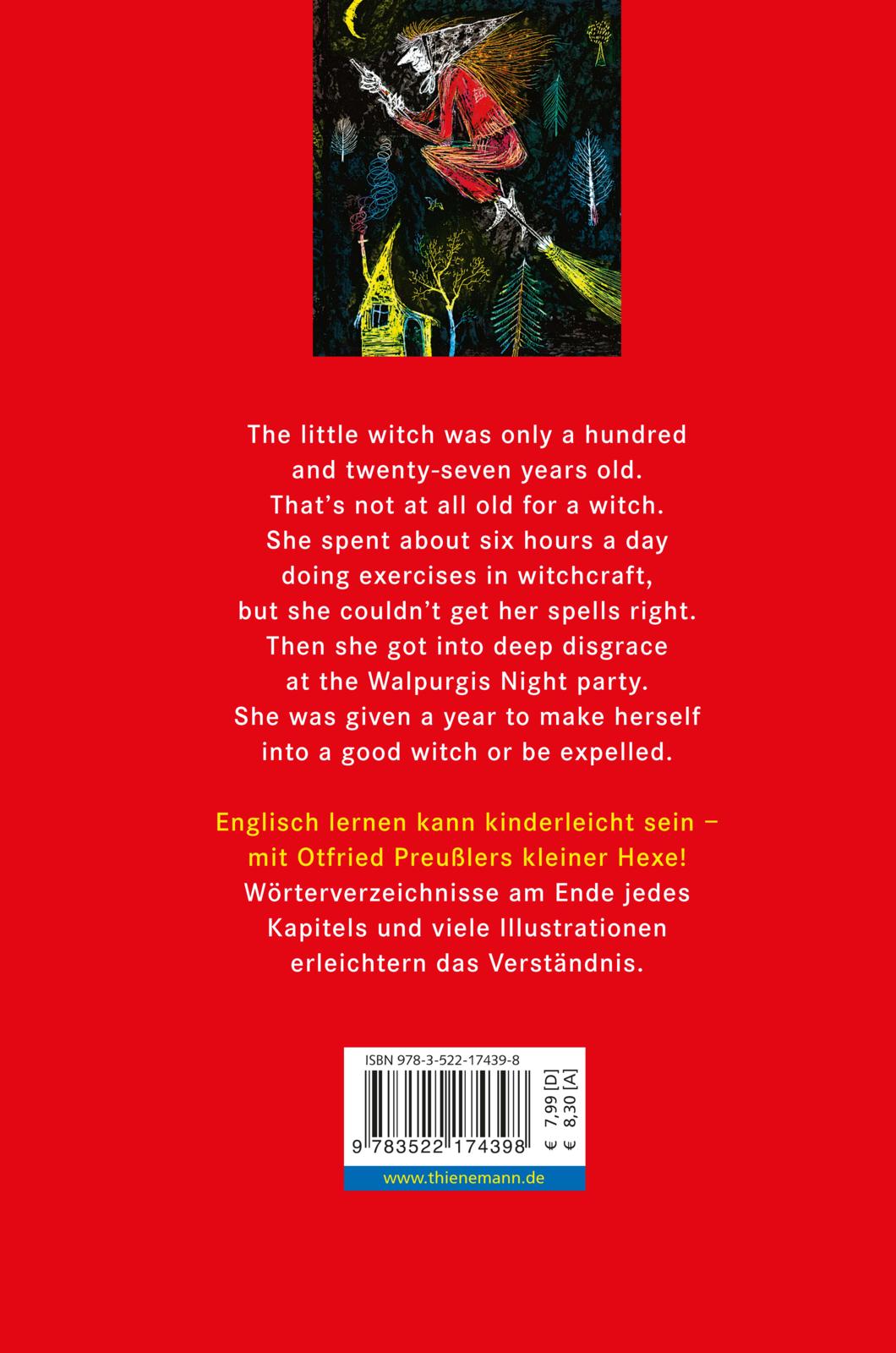 Rückseitencover Die kleine Hexe: The Little Witch