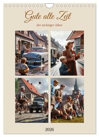 Vorderes Coverbild Gute alte Zeit der sechziger Jahre (Wandkalender 2026 DIN A4 hoch), CALVENDO Monatskalender