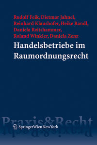Vorderes Coverbild Handelsbetriebe im Raumordnungsrecht