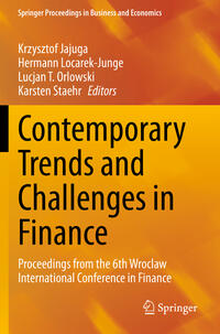 Vorderes Coverbild Contemporary Trends and Challenges in Finance