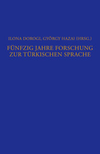 Vorderes Coverbild Fünfzig Jahre Forschung zur türkischen Sprache