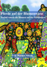 Vorderes Coverbild Pferde auf der Blumenwiese I