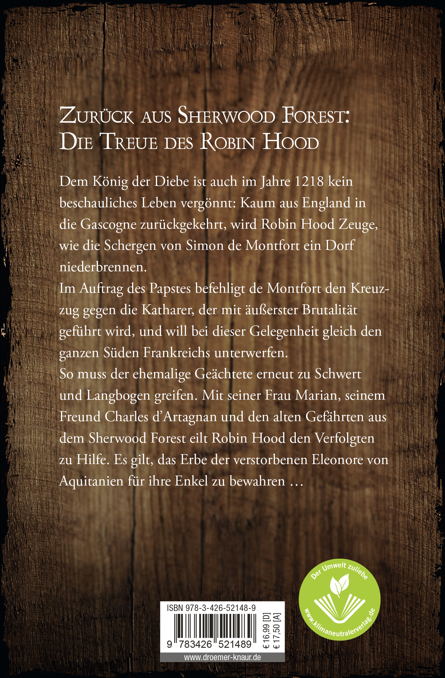 Rückseitencover Das Banner des Löwen