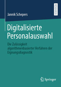 Vorderes Coverbild Digitalisierte Personalauswahl
