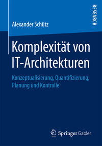 Vorderes Coverbild Komplexität von IT-Architekturen