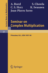 Vorderes Coverbild Seminar on Complex Multiplication