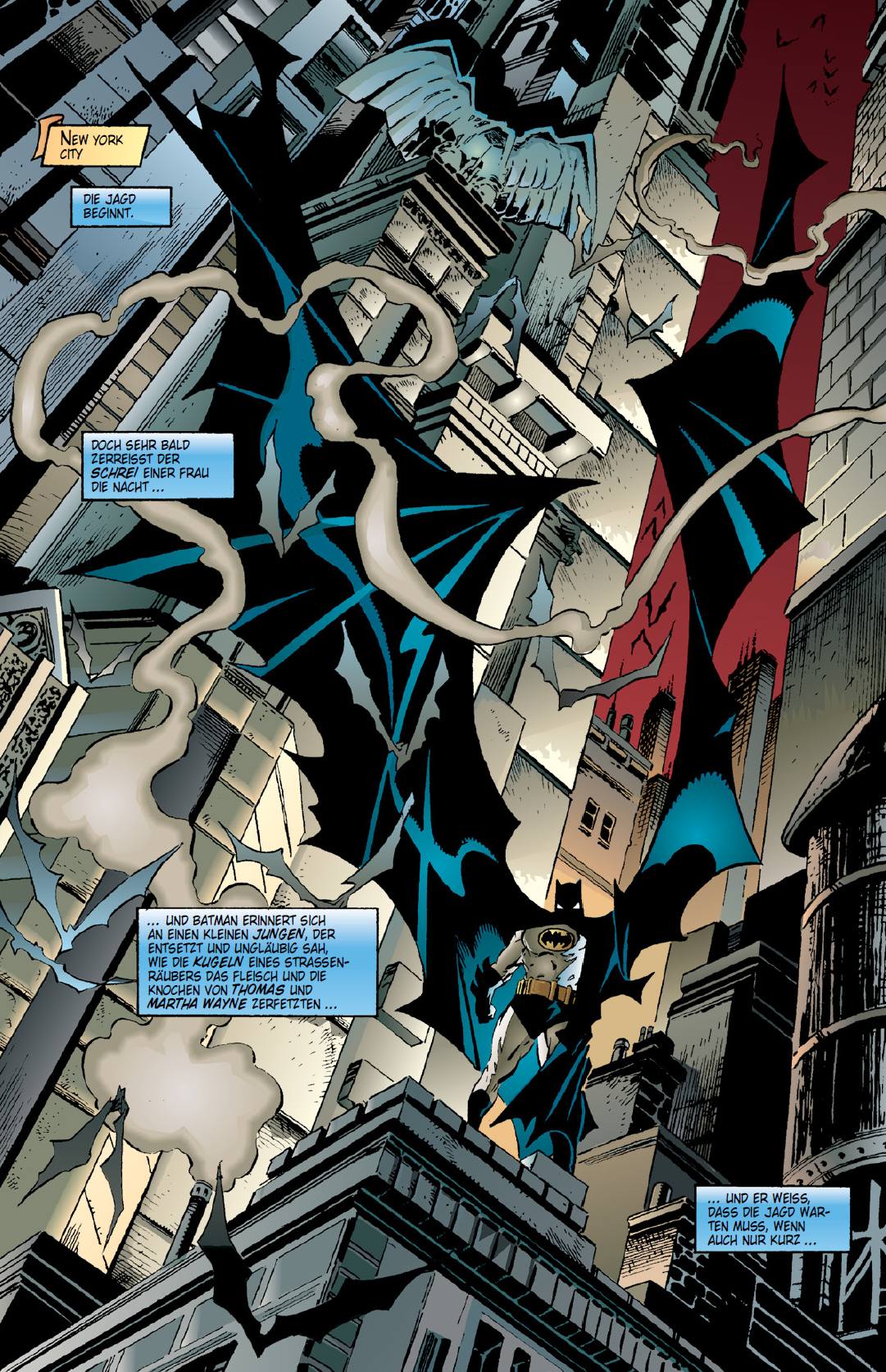 Beispielinhalt (Bild) Batman/Spawn: Nacht über Manhattan