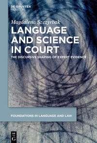 Vorderes Coverbild Language and Science in Court