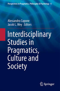 Vorderes Coverbild Interdisciplinary Studies in Pragmatics, Culture and Society