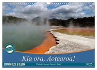 Vorderes Coverbild Kia ora, Aotearoa - Wunderbares Neuseeland (Wandkalender 2025 DIN A3 quer), CALVENDO Monatskalender