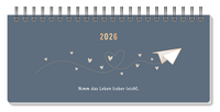 Vorderes Coverbild Wochenplaner 2026 Nimm das Leben lieber leicht.