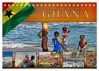 Vorderes Coverbild Reise durch Afrika - Ghana (Tischkalender 2025 DIN A5 quer), CALVENDO Monatskalender