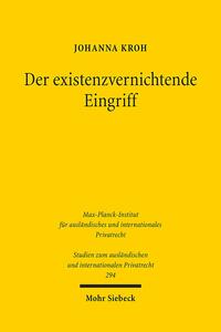 Vorderes Coverbild Der existenzvernichtende Eingriff