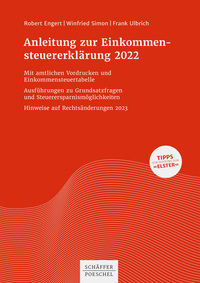 Vorderes Coverbild Anleitung zur Einkommensteuererklärung 2022