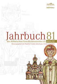 Vorderes Coverbild Jahrbuch des Kölnischen Geschichtsvereins e.V. 81 (2011/12)