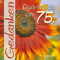 Vorderes Coverbild Glück-Wunsch zum 75.