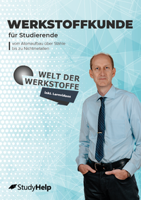 Vorderes Coverbild Werkstoffkunde 1 & 2 inkl. Lernvideos und Lernkontrollfragen