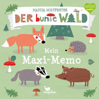 Vorderes Coverbild Der bunte Wald - Mein Maxi-Memo